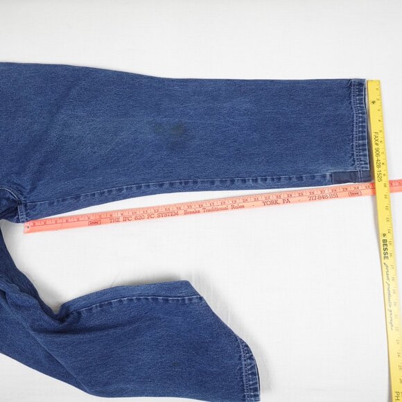 Vintage Y2K Rocawear Baggy Carpenter Jeans Men's 34x32 HipHop Streetwear Denim - Picture 9 of 10